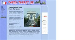 Desktop Screenshot of paris-turist.se